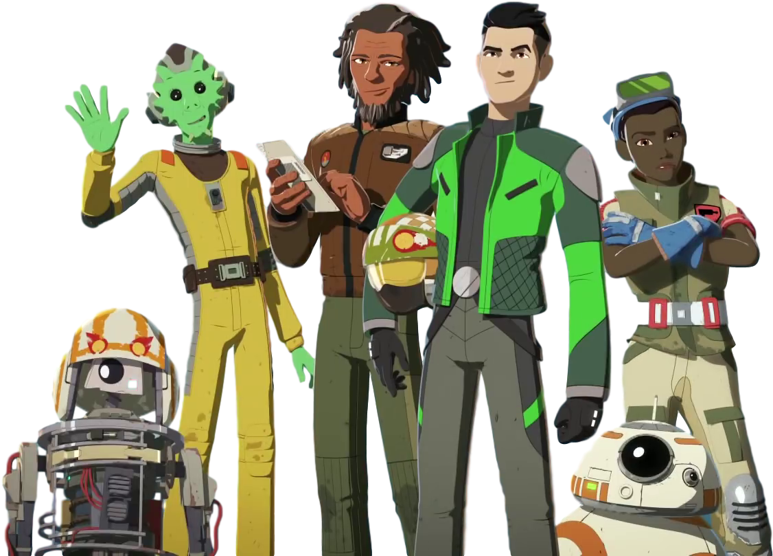 Team Fireball - Star Wars Resistance Bucket (1264x907), Png Download