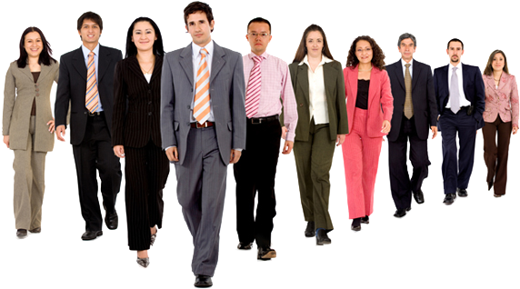 Solution Partner - People Walking (960x440), Png Download