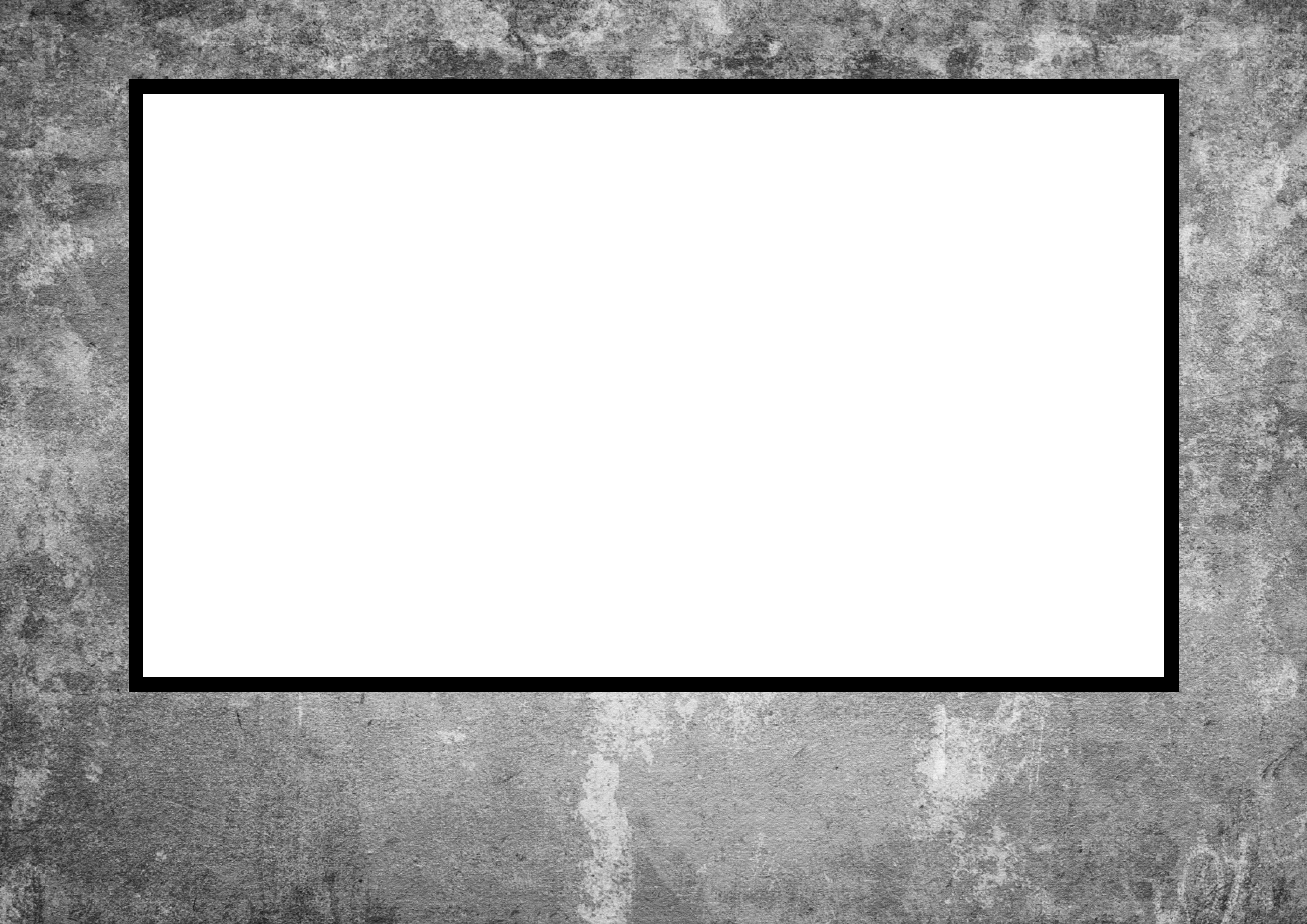 Distressedwall Landscape A0 - Monochrome (5200x3677), Png Download