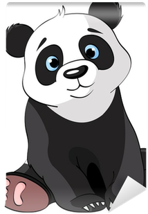 Cute Cartoon Panda (400x400), Png Download