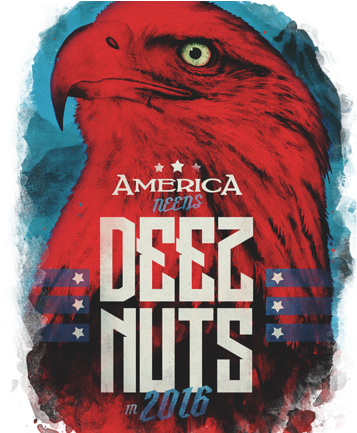 Deez Nuts In 2016 - Hawk (571x432), Png Download