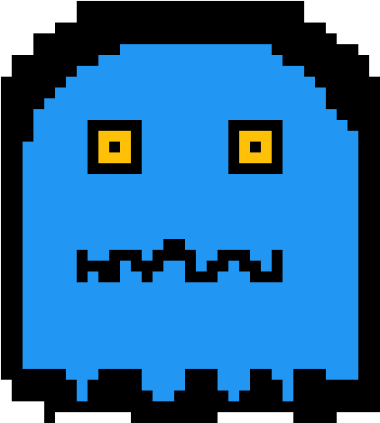 Pacman Ghost - Pac-man (1200x1200), Png Download
