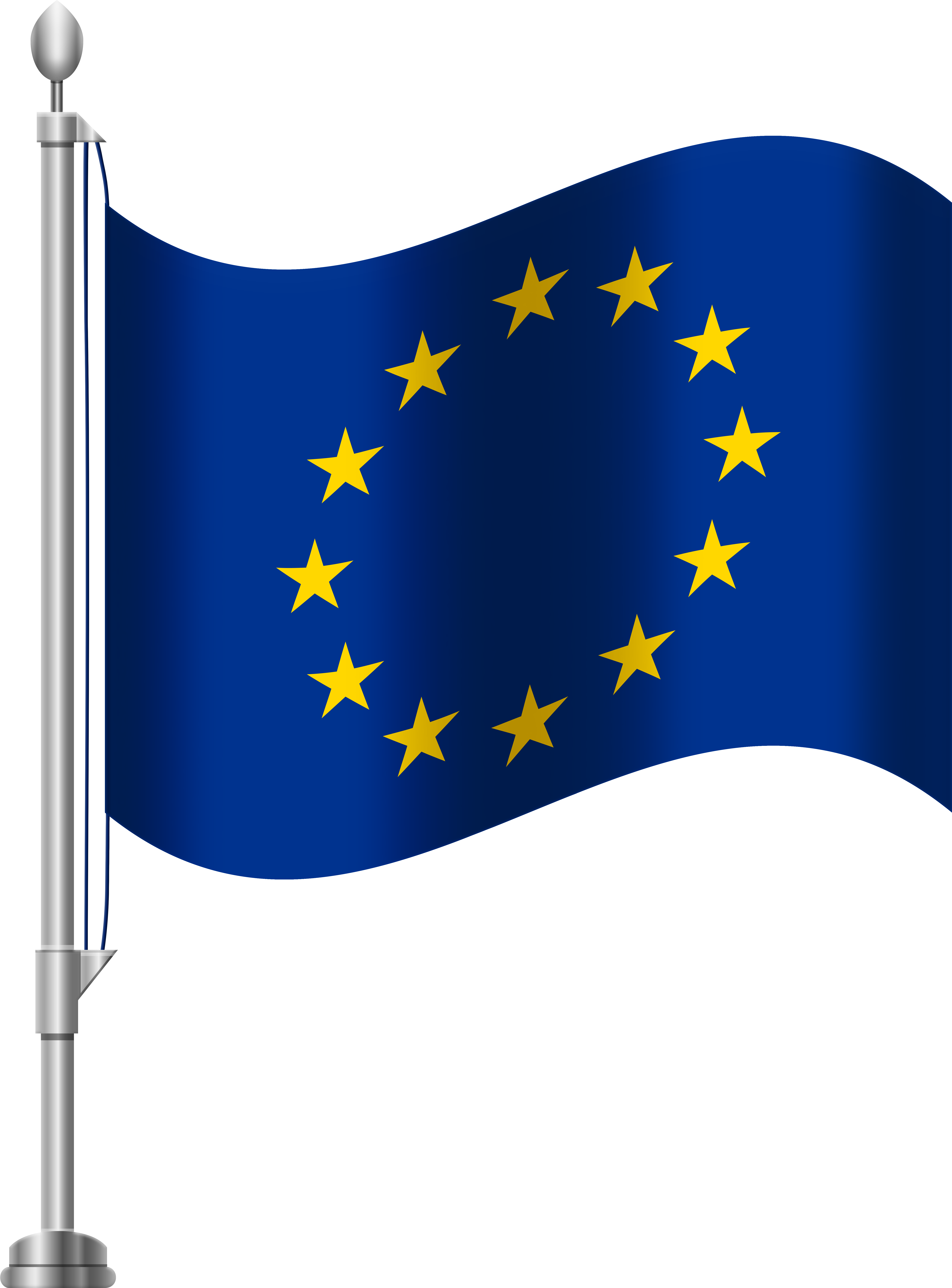 European Flag Clipart (6141x8000), Png Download