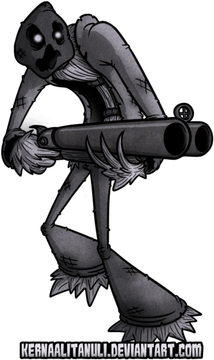 Possessed Scarecrow From Dusk - Comics (473x750), Png Download