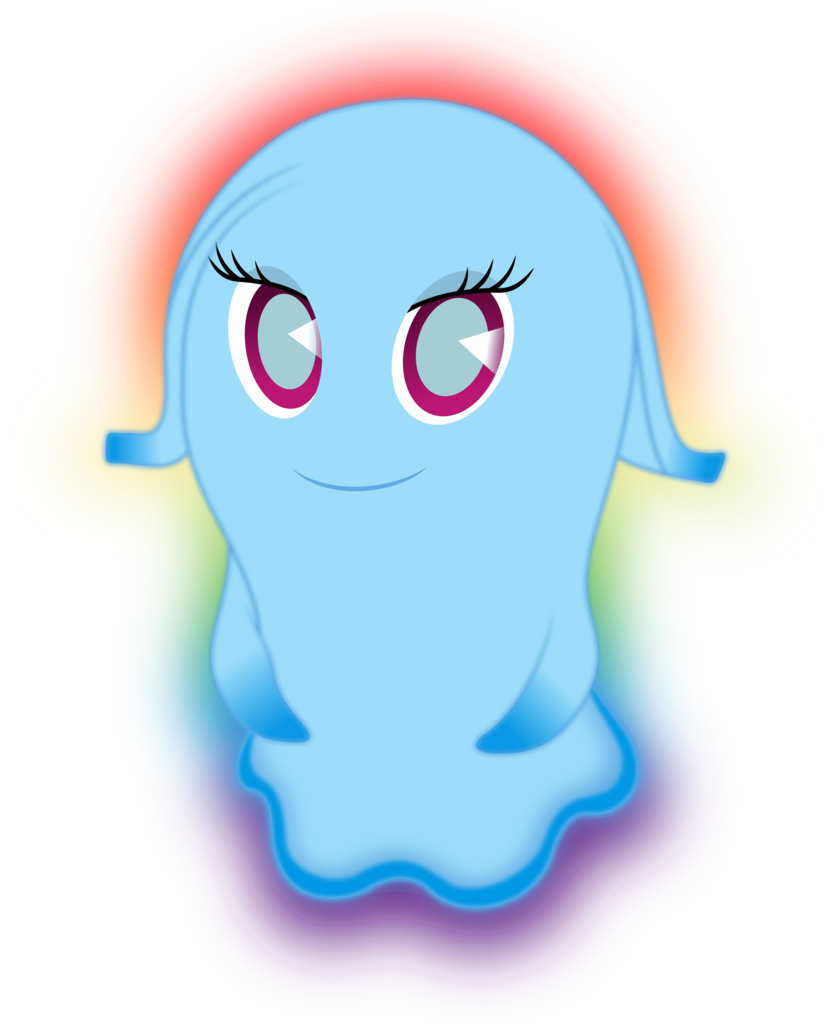 Agnieszka Mrozińska, Artist - Rainbow Dash Pac Man (835x1024), Png Download