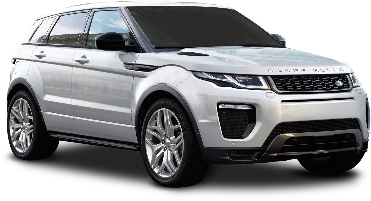 Silver Range Rover Evoque Car Png Image - Range Rover Evoque 5dr (1354x761), Png Download