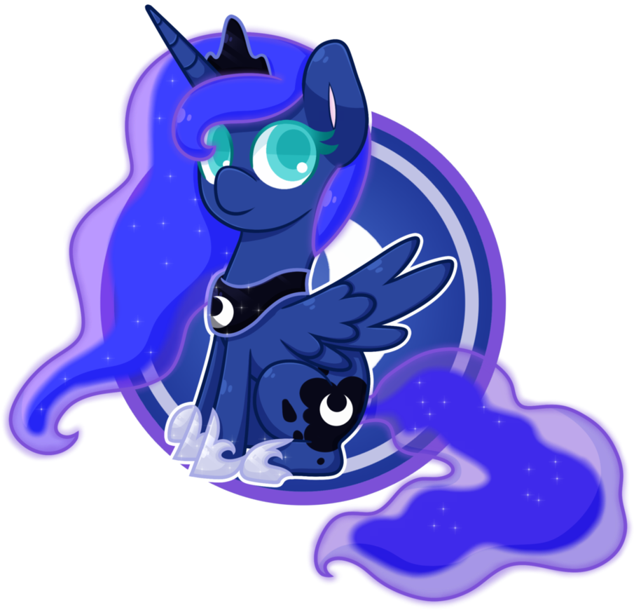 Princess Luna - Cartoon (907x881), Png Download