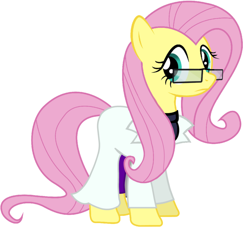 1506171402908 - Fluttershy Doctor (900x810), Png Download