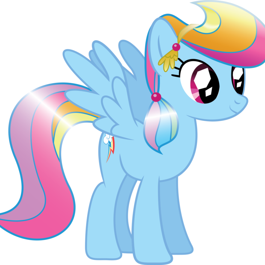 Pony - Id - 3898944527 - Sorted 255 - 0 Kb - Mlp Rainbow Dash Crystal (861x861), Png Download