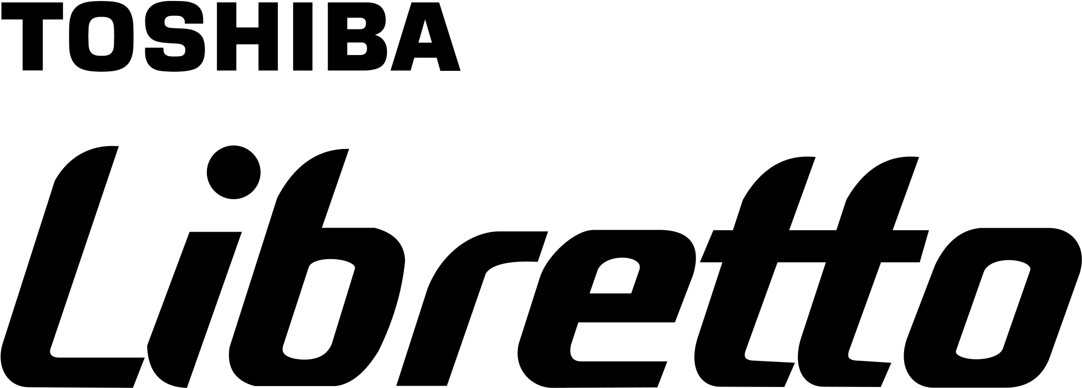 Toshiba Libretto Logo Png Transparent - Toshiba (2400x2400), Png Download