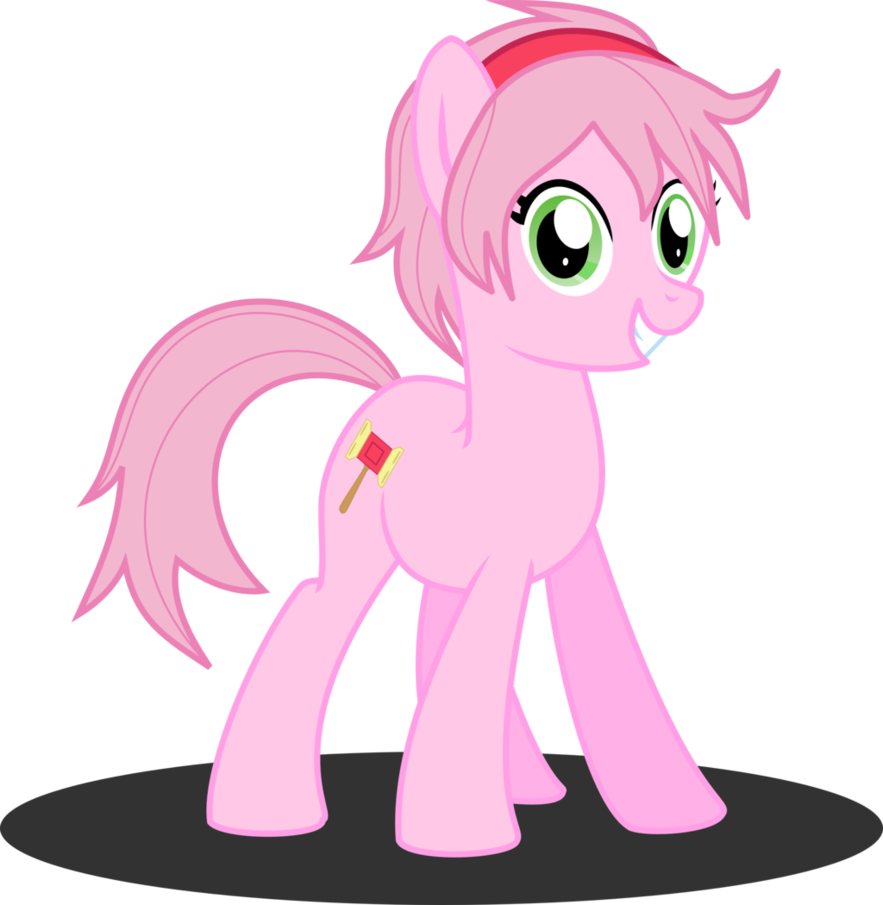 Amy Rose Pony - Amy Rose En Pony (883x905), Png Download