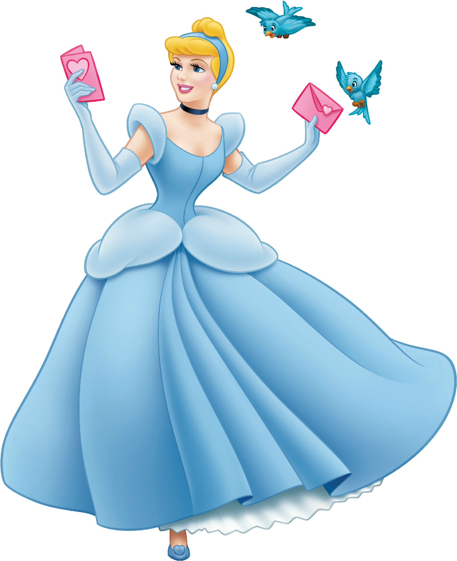 Cenicienta - 4 - Disney Princess Transparent (1604x1954), Png Download