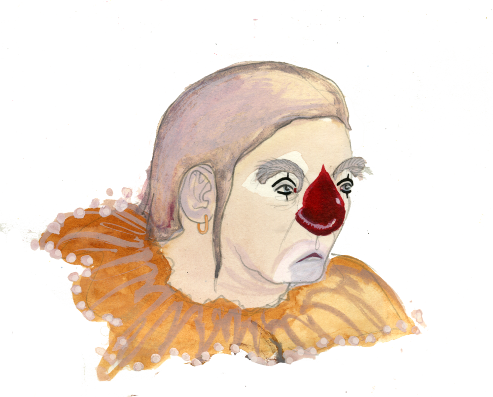 Yellow Clown (1000x805), Png Download