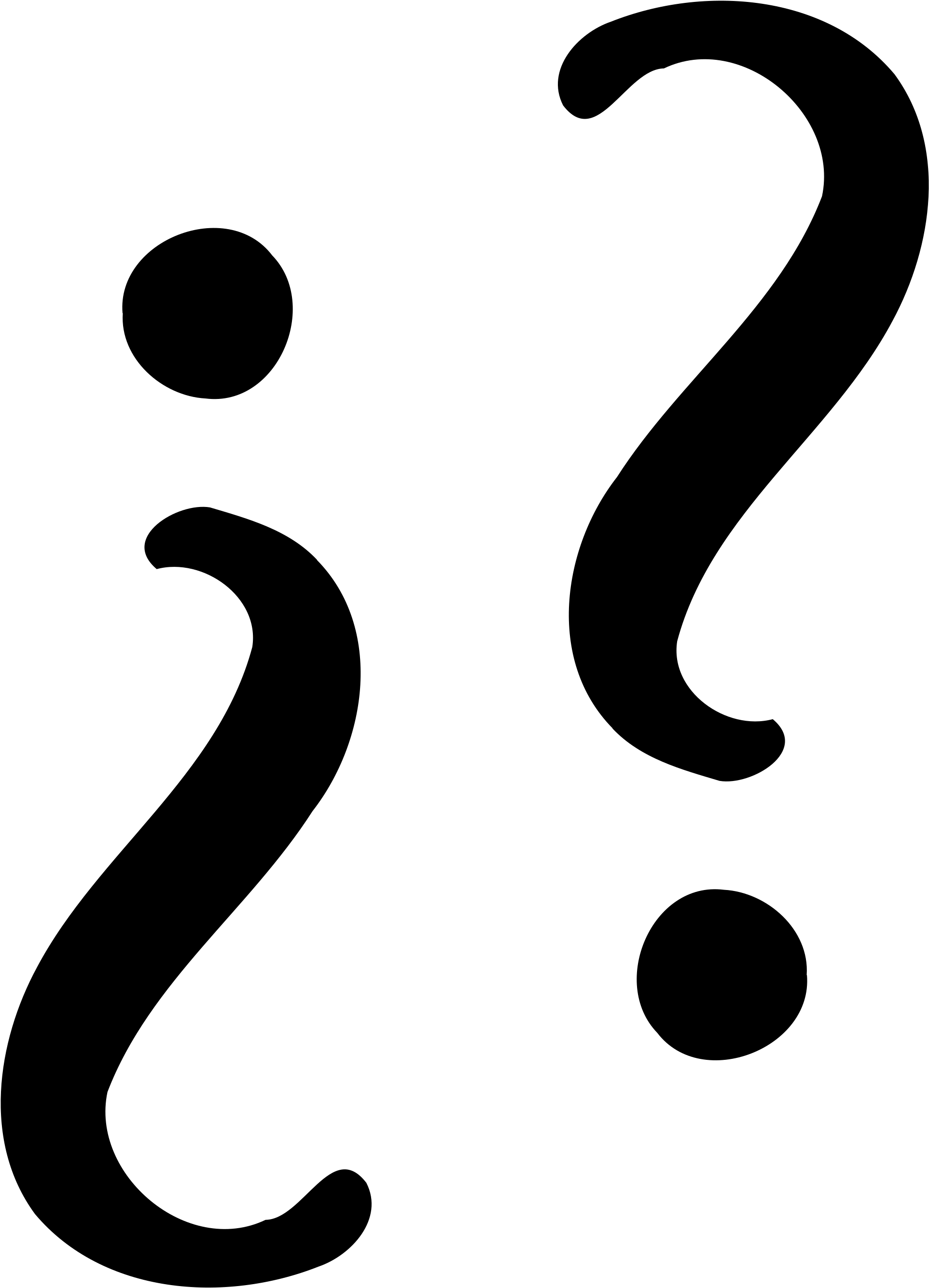 Open - Znak Zapytania Pisany (2000x2744), Png Download