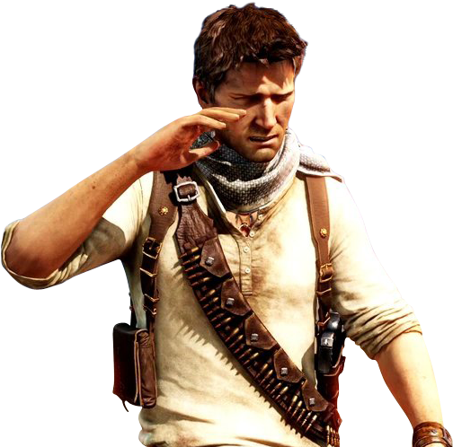 Nathan Drake Png Image Background - Nathan Drake Uncharted 3 Png (682x518), Png Download