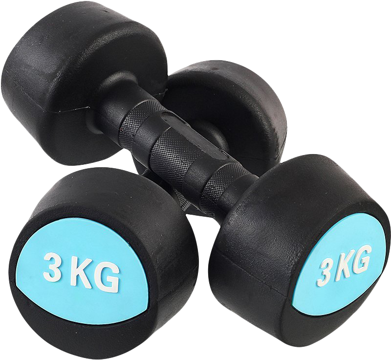 Fitness Dumbbells Png Transparent Image - Dumbbell (500x416), Png Download