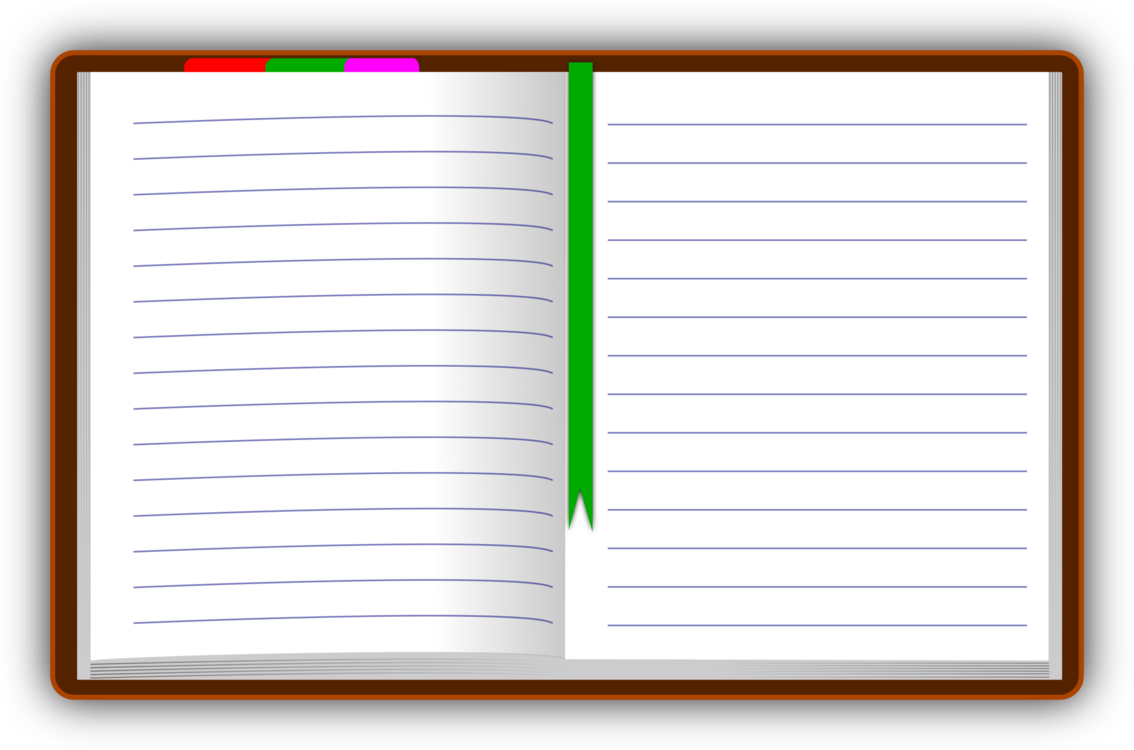 Computer Icons Paper Download Diary Notebook - Diary Png (1134x750), Png Download