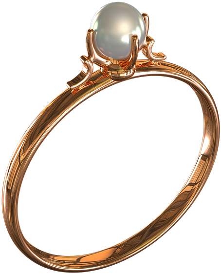 Ring With Pearls, Ornament - Ornament (720x720), Png Download