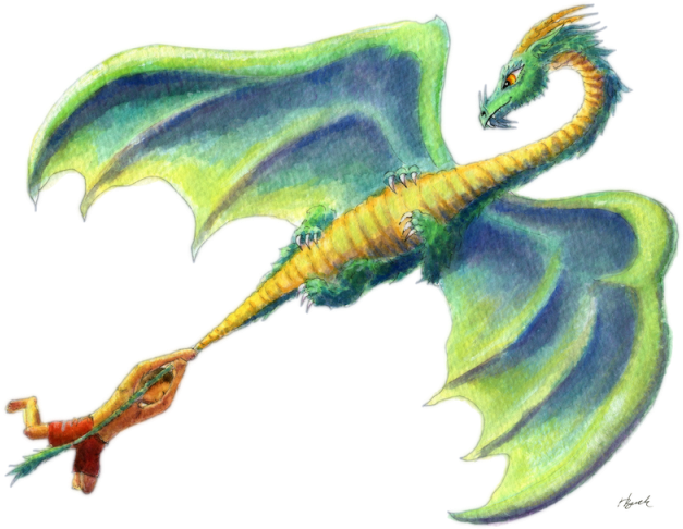 Dragon Tail Png - Dragon Tail (640x496), Png Download