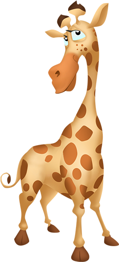 Beige Giraffe - Hay Day Giraffe (528x528), Png Download