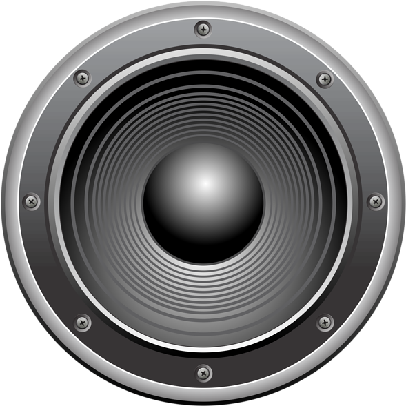 Speaker Transparent Clip Art Image - Bocinasen Png (600x600), Png Download