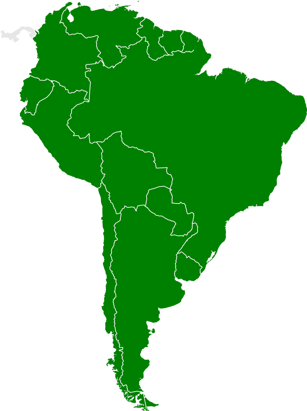File - South America - Svg - South America Png (765x1024), Png Download