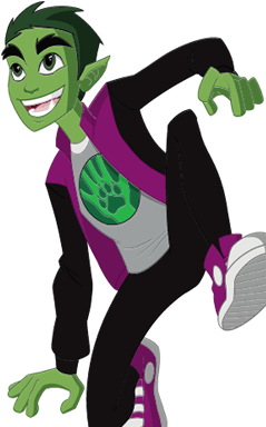 Beast Boy Dc Super Hero Girls 0001 - Superhero High Beast Boy (310x392), Png Download
