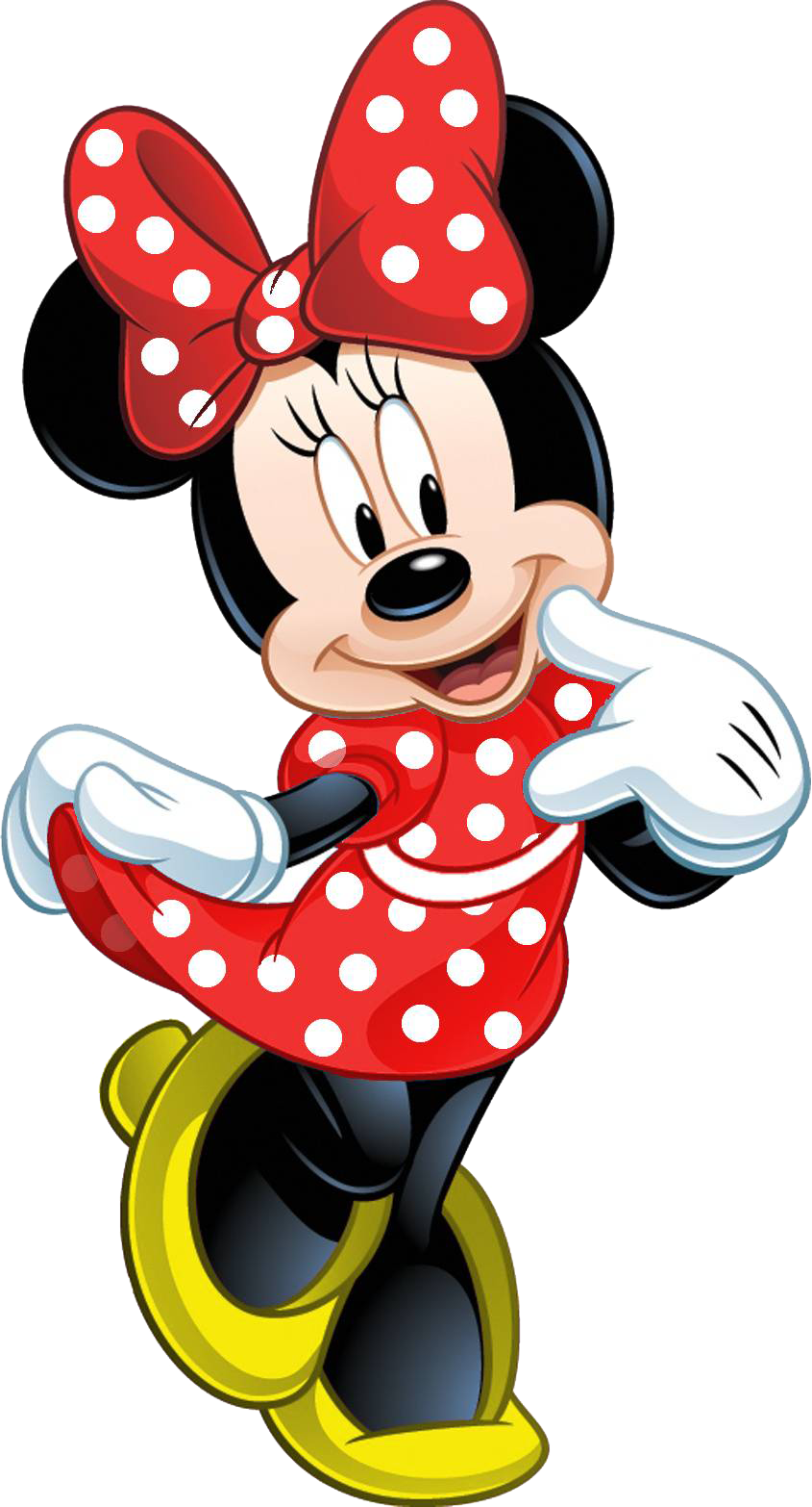 Minnie Mouse Png Picture - Minnie Mouse Png (845x1566), Png Download