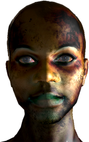 Violets Head - Fallout New Vegas Violet's Head (700x500), Png Download