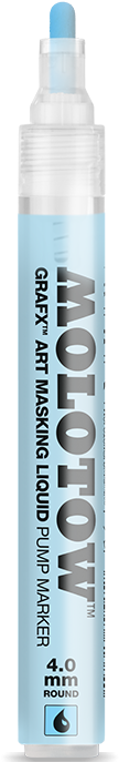 Molotow Grafx Art Masking Liquid Marker - Molotow Grafx Art Masking Liquid Marker - 2mm (800x800), Png Download