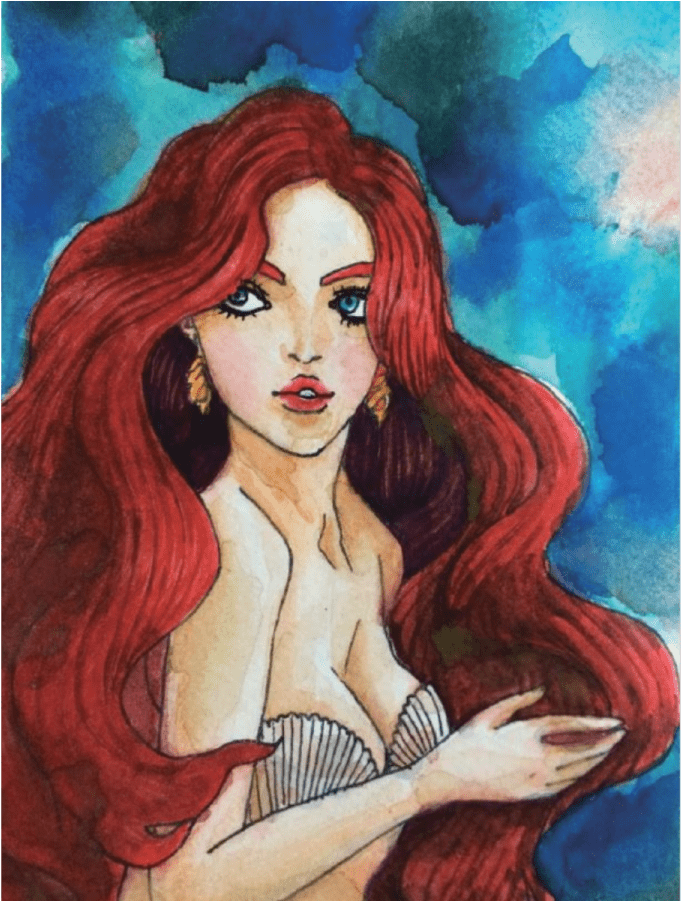 小美人魚 - Mermaid (1200x900), Png Download