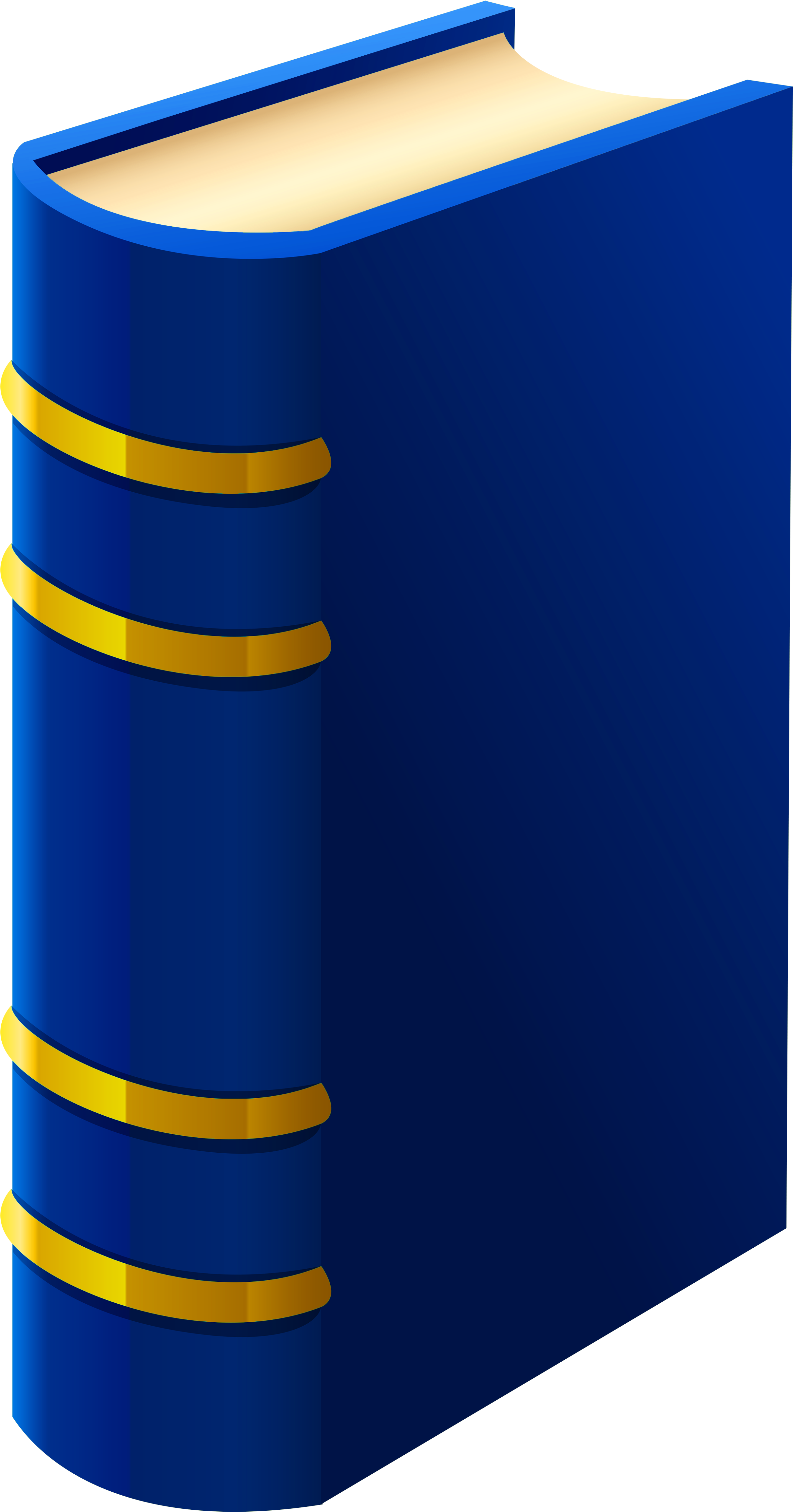 Book Clipart Blue - Clip Art (2724x4802), Png Download