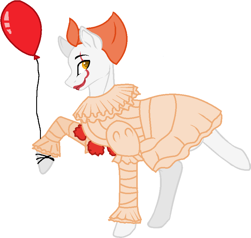 Pennywise Pony My Little Pony, Ponies, My Arts, Bangs, - Pony (1059x923), Png Download