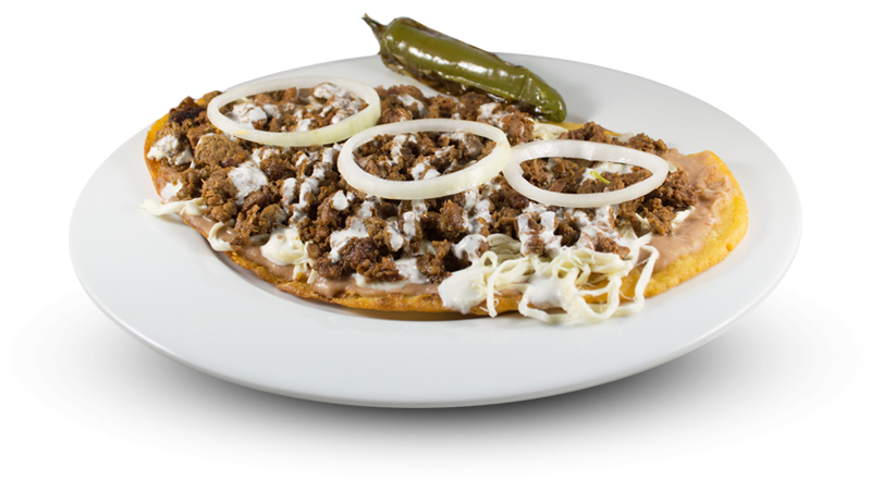 Huaraches - El Flamin Taco (800x650), Png Download
