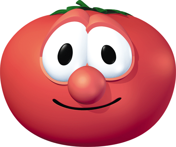 Bob The Tomato - Veggie Tales God Made You (600x500), Png Download