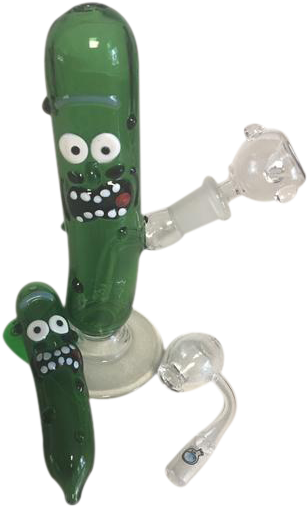 Dab Rig Kit Pickle Rick Dab Rig Bundle - Pickle Rick Dab Rig (450x600), Png Download
