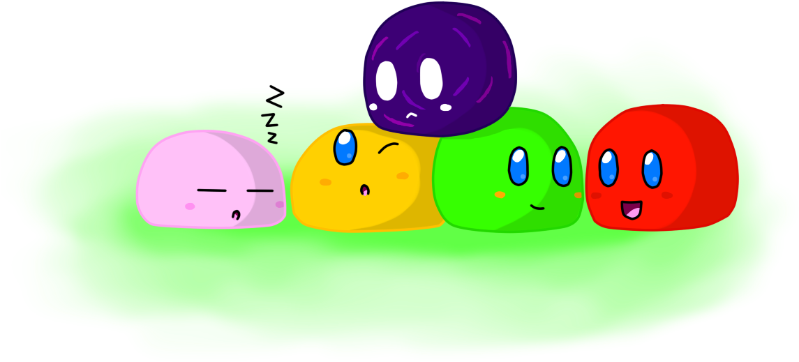 Kirby Slime - Portable Network Graphics (1280x1024), Png Download