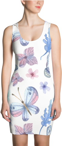 Bodycon Mini Dress - South Carolina Gamecocks Cut & Sew Dress - Women (480x480), Png Download