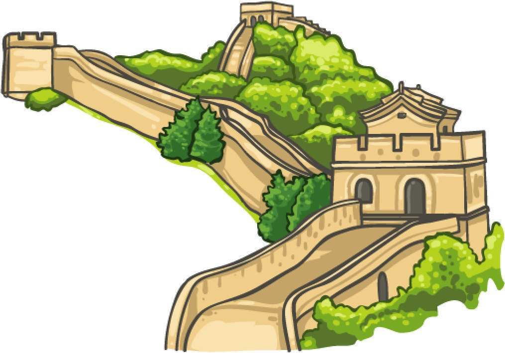 Great Wall Of China Png Pic - Great Wall Of China Png (1024x1024), Png Download