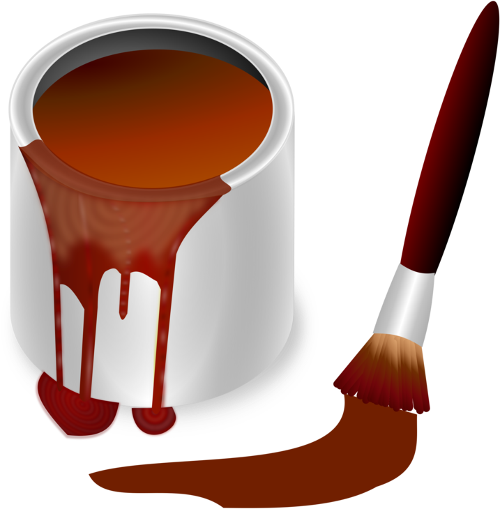 Painting Blue Bucket Color - Clip Art Colors (750x750), Png Download