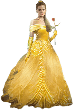 Beauty And The Beast Emma Watson - Beauty From Beauty And The Beast Png (400x400), Png Download
