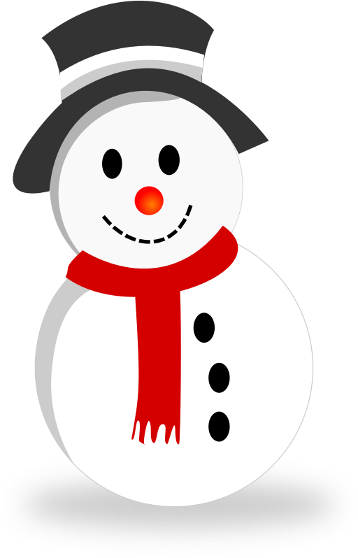 Clipart - Snowman - Merry Christmas Tote Bag, Adult Unisex, Natural (800x800), Png Download