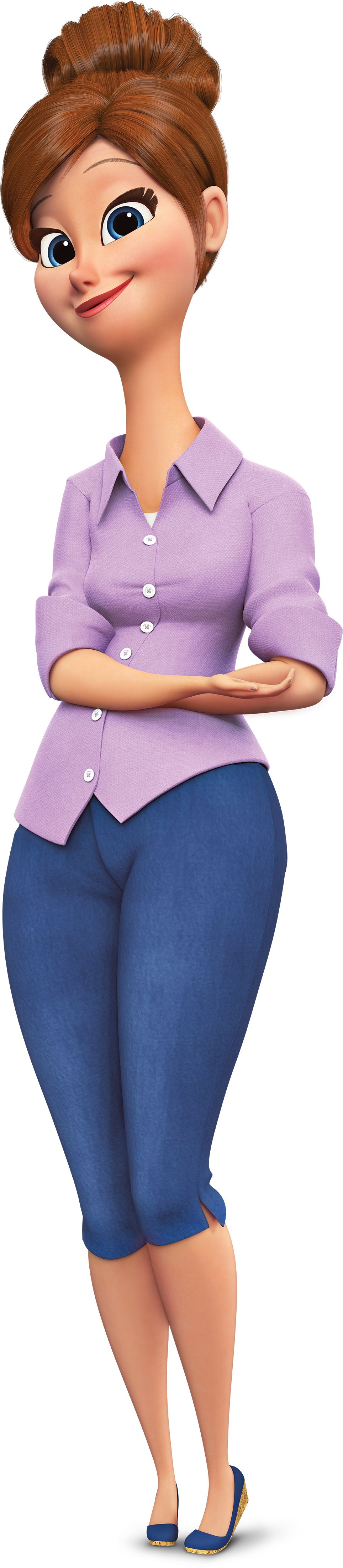 Janice Templeton Boss Baby - Mrs Templeton Boss Baby (2000x4865), Png Download