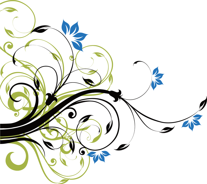Download Amazing High-quality Latest Png Images Transparent - Flower Swirl Vector Png (800x709), Png Download