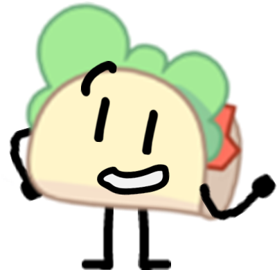 Bfb Taco - Wiki (511x421), Png Download