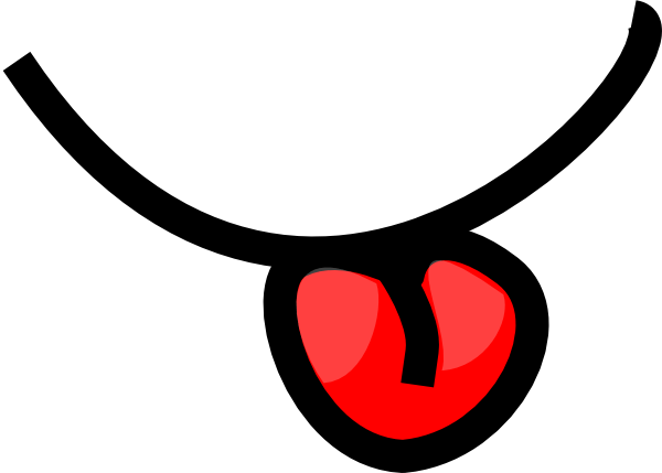 Cartoon Tongue Mouth - Mouth Cartoon Transparent Background (400x400), Png Download