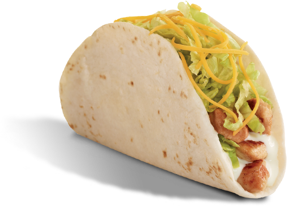 Fish Free On Dumielauxepices Net - Del Taco Soft Taco (860x480), Png Download