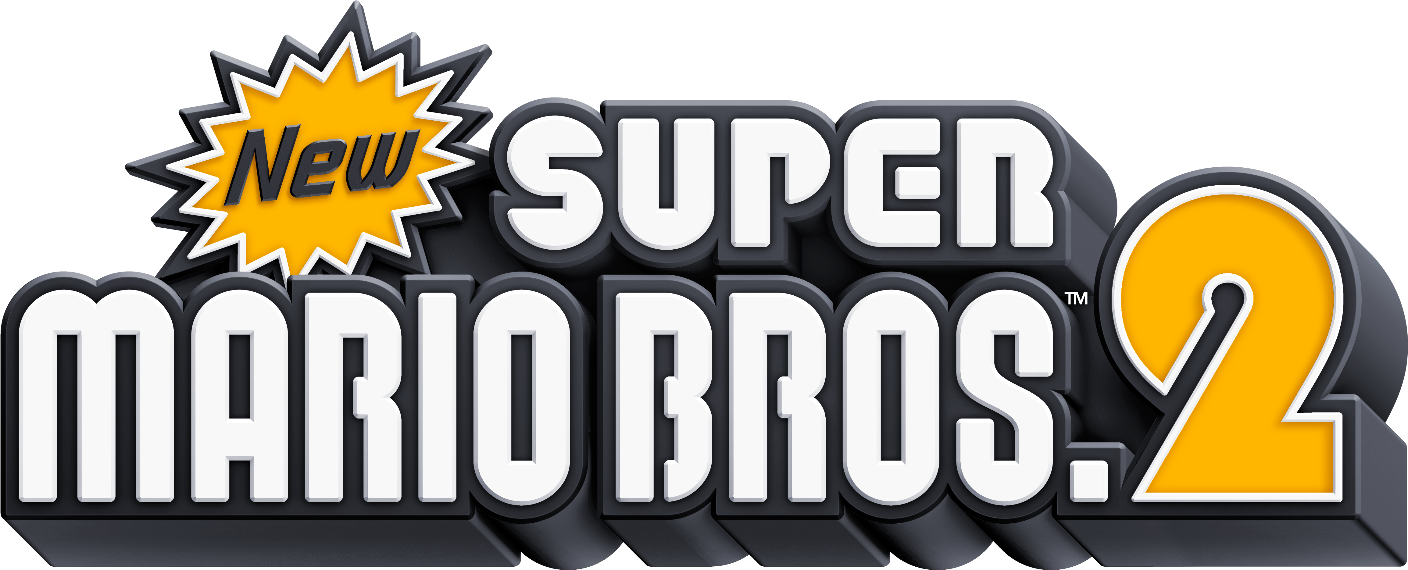 New Super Mario Bros - New Super Mario Title (1280x619), Png Download