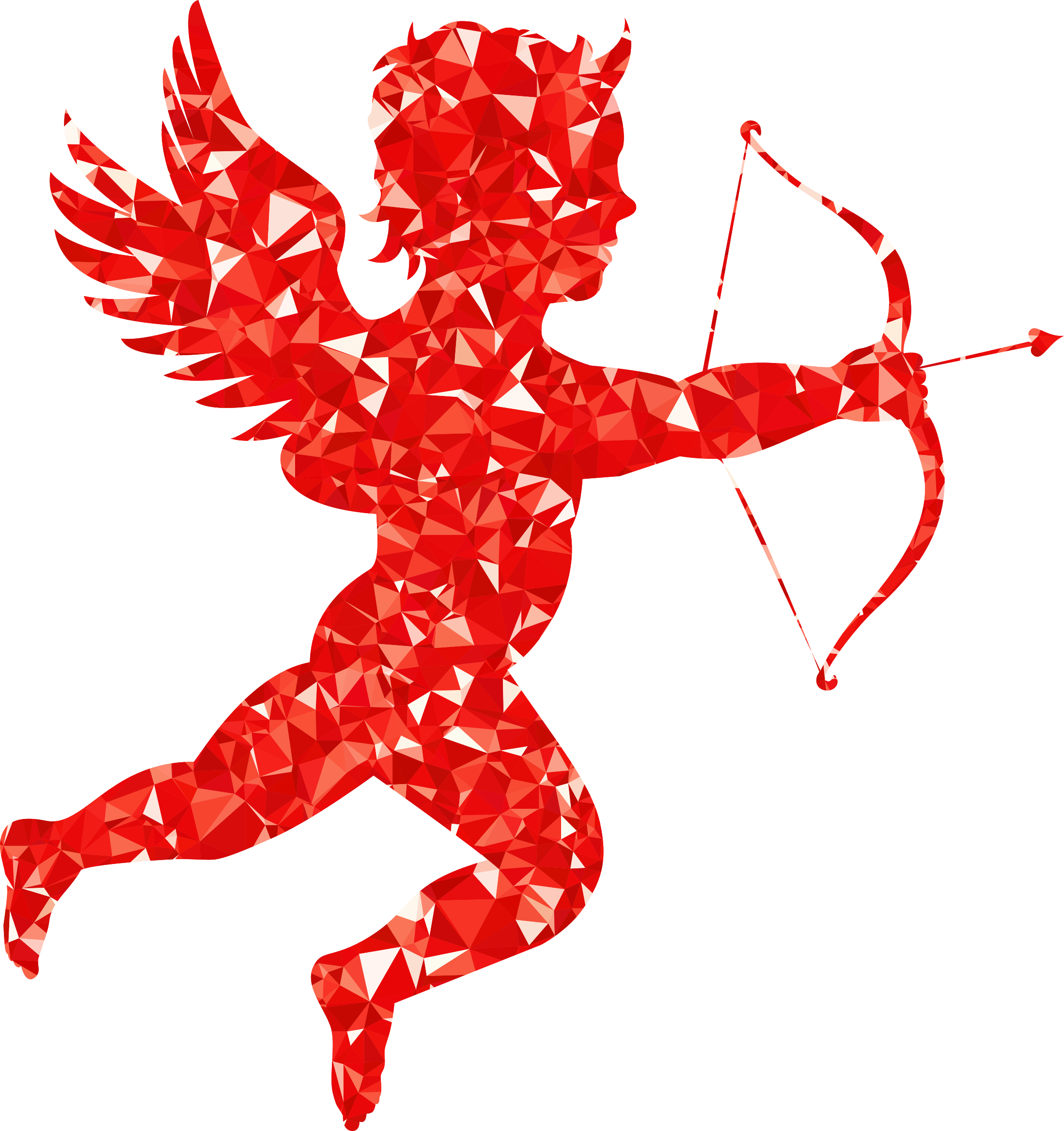 This Free Icons Png Design Of Ruby Martin74 Cupid Silhouette (2196x2334), Png Download