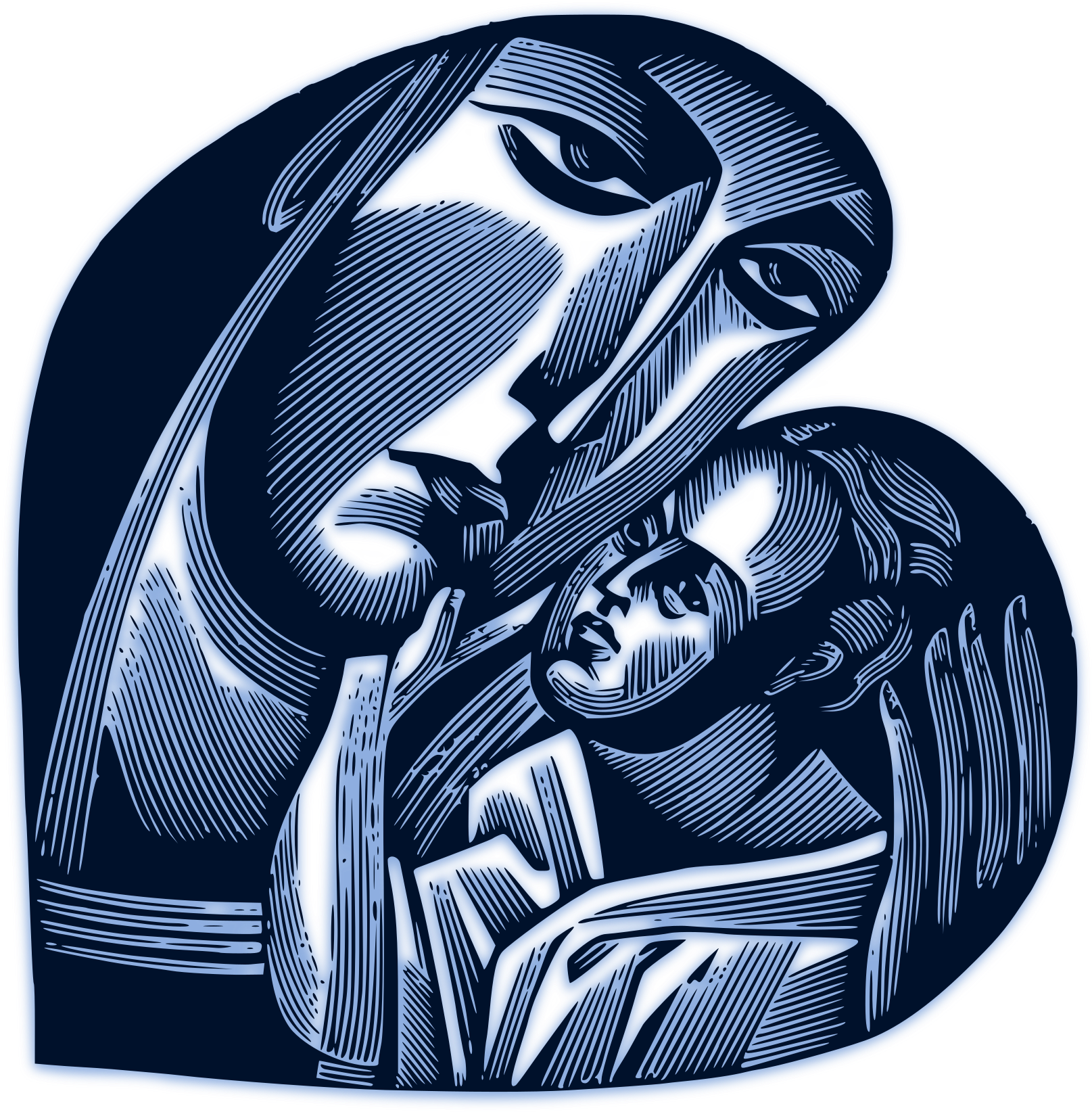 This Free Icons Png Design Of Mother And Child (1697x2400), Png Download